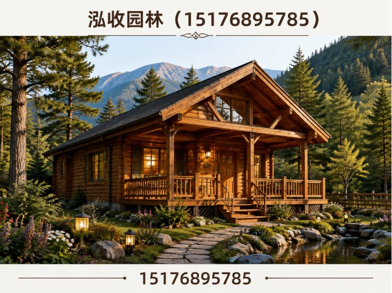 海北防腐木展示图