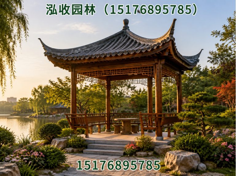 海北泓收园林展示图