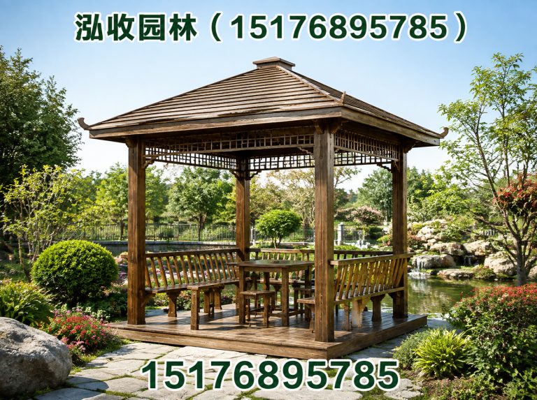 海北凉亭展示图